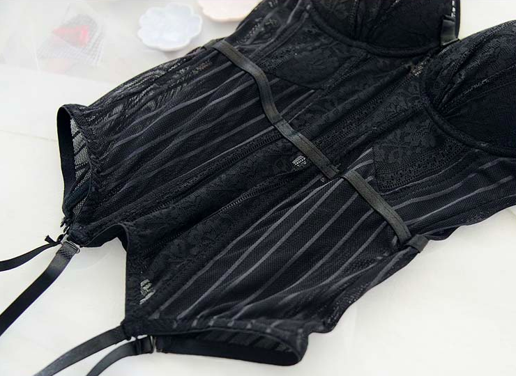 Loretta Lace Corset Ensemble