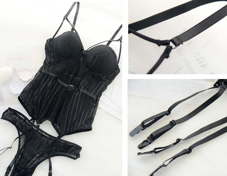 Loretta Lace Corset Ensemble
