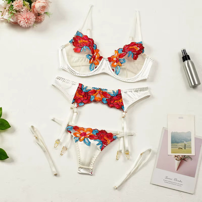 Beatrice Lace Lingerie Ensemble