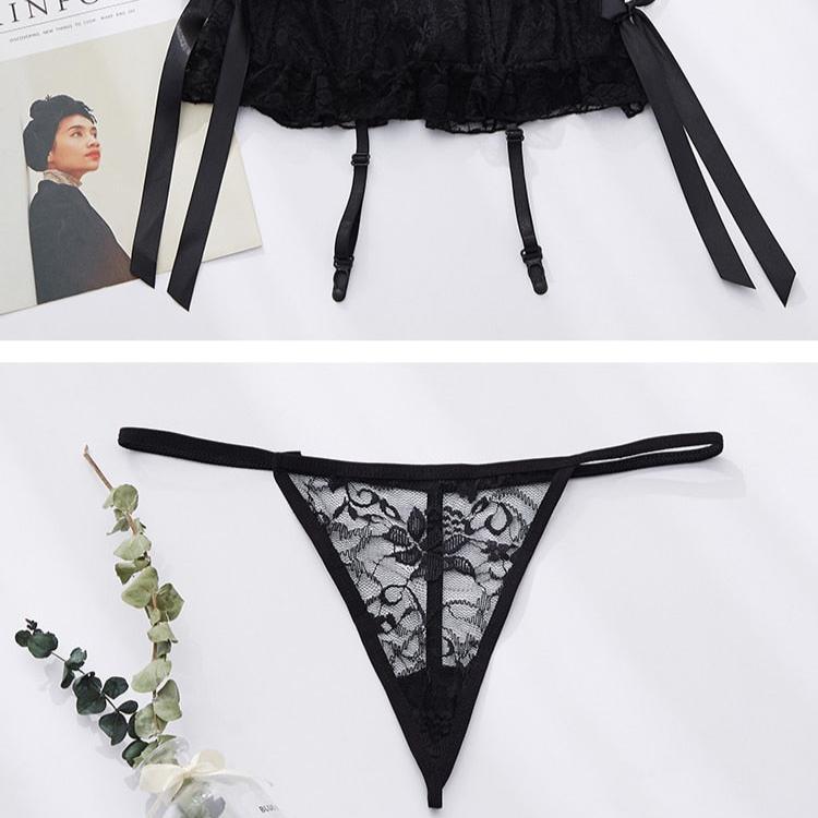 Lace Corset Set by Macy