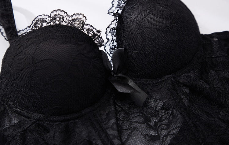 Lace Corset Set by Macy