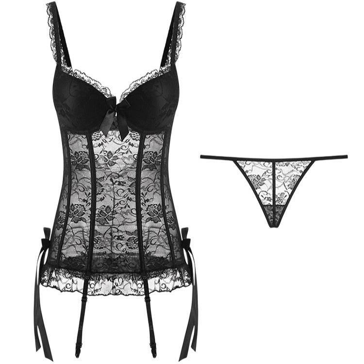Lace Corset Set - Josephine Collection