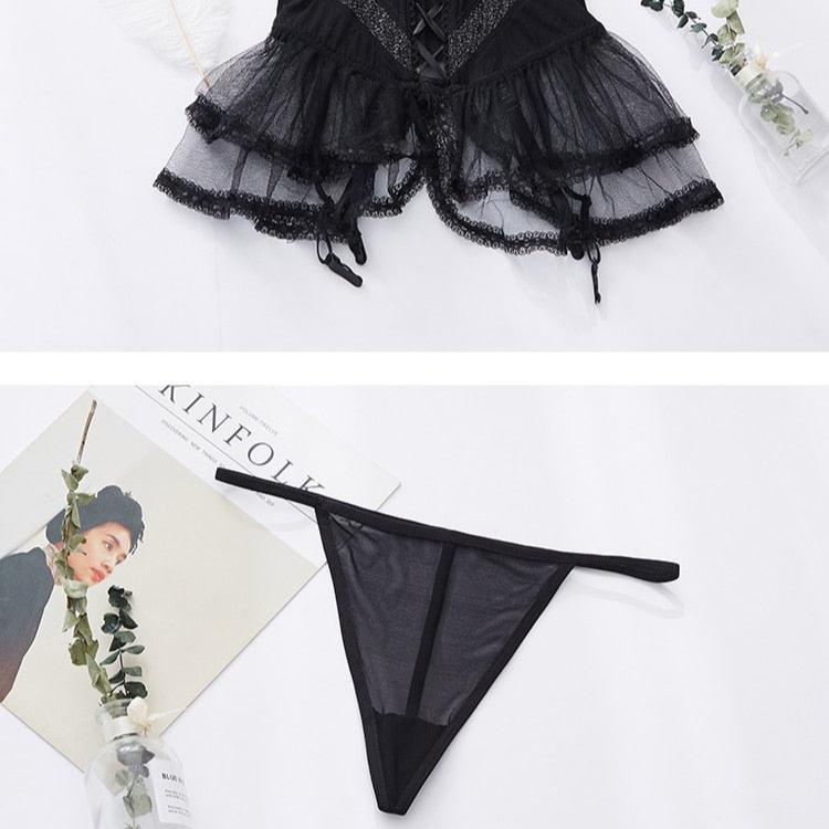 Lace Corset Set by Monique