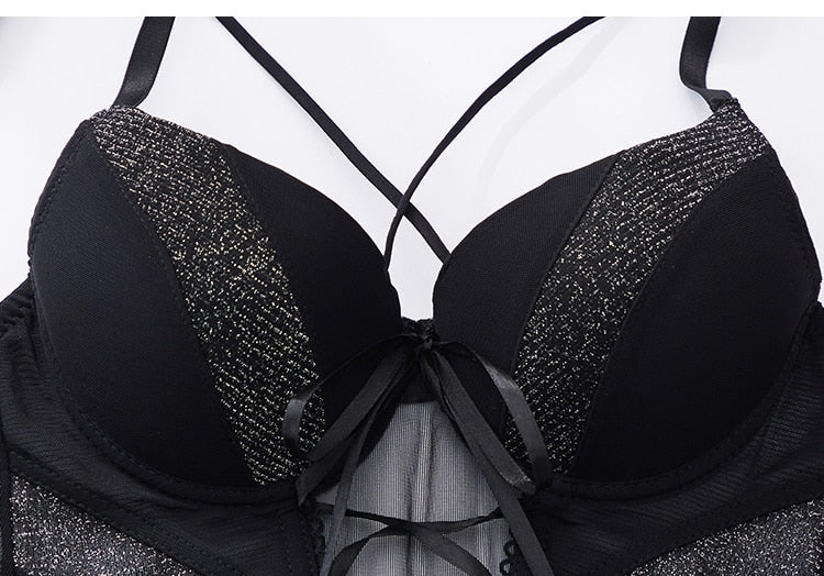 Lace Corset Set by Monique