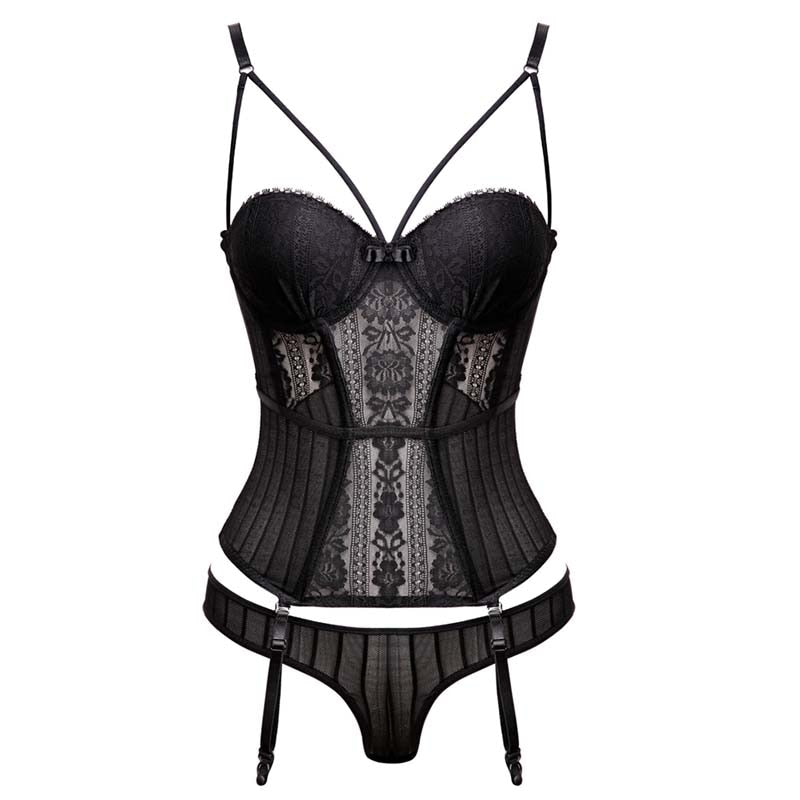 Loretta Lace Corset Ensemble