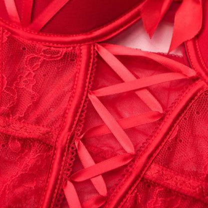 Lace Corset Set by Sonja
