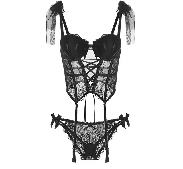 Lace Corset Set by Sonja