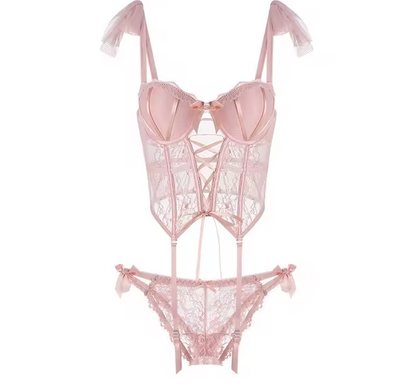 Lace Corset Set by Sonja