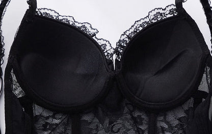 Lace Corset Set by Macy