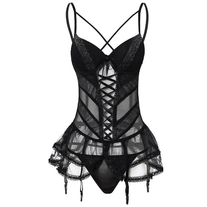 Lace Corset Set by Monique