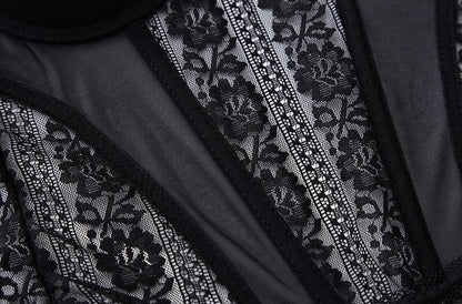 Clementine Lace Corset Ensemble