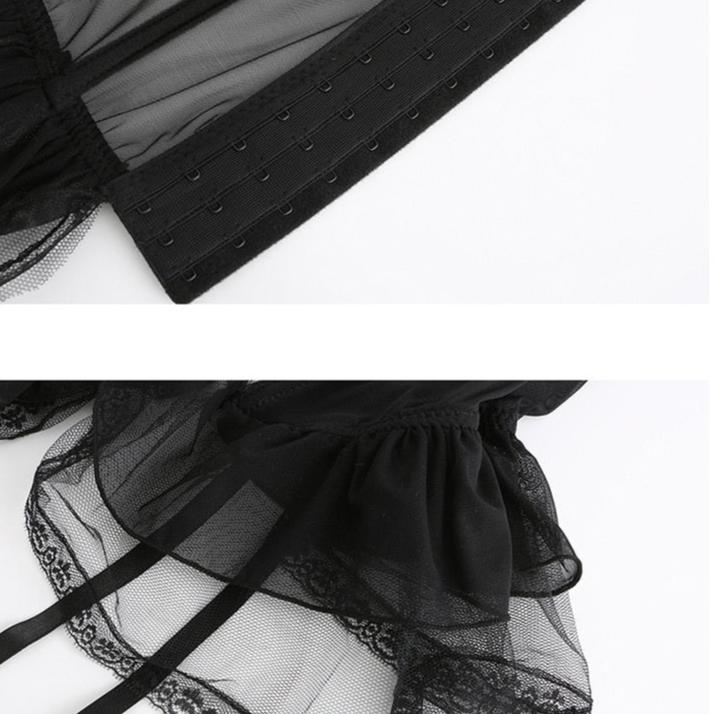 Lace Corset Set by Adele