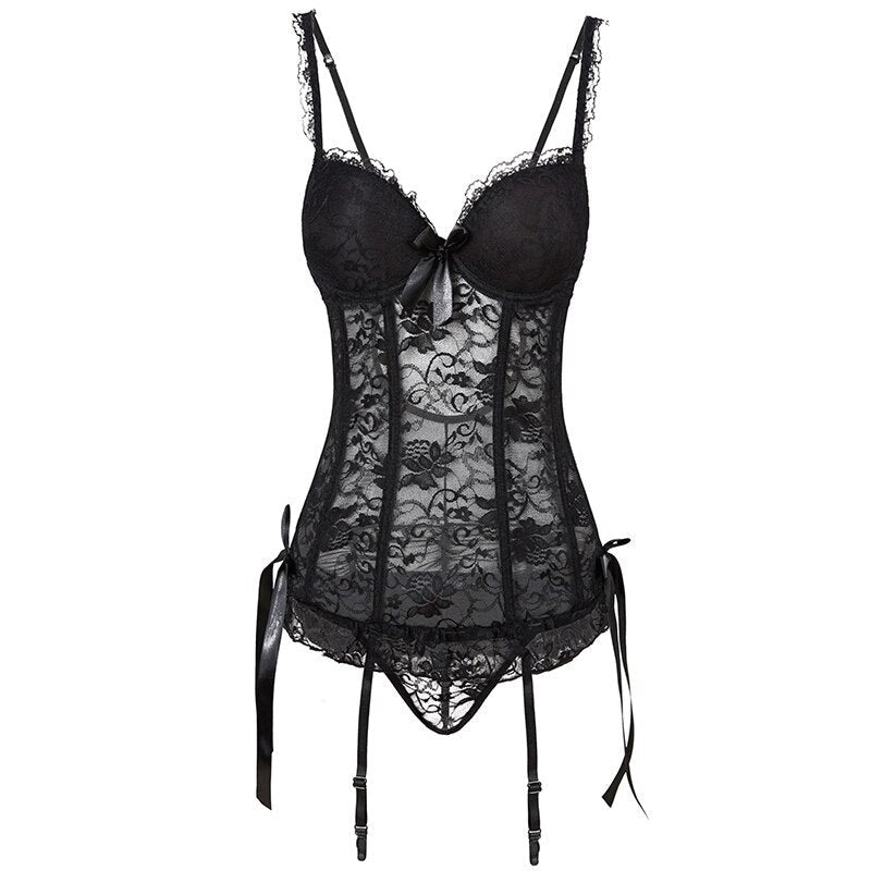 Lace Corset Set by Macy